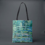 Claude Monet - Wasserläufer und Japanische Brücke Tasche<br><div class="desc">Claude Monet - Wasserläufer und Japanische Brücke (1899)</div>