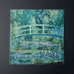 Claude Monet - Wasserläufer und Japanische Brücke Wandteppich<br><div class="desc">Claude Monet - Wasserläufer und Japanische Brücke (1899)</div>