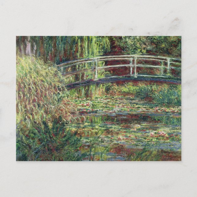 Claude Monet | Wasserlilie Pond: Pink Harmony, 190 Postkarte (Vorderseite)