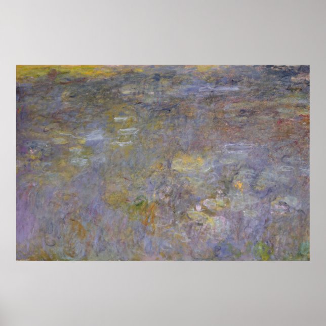 Claude Monet | WASSERLILIE Poster (Vorne)