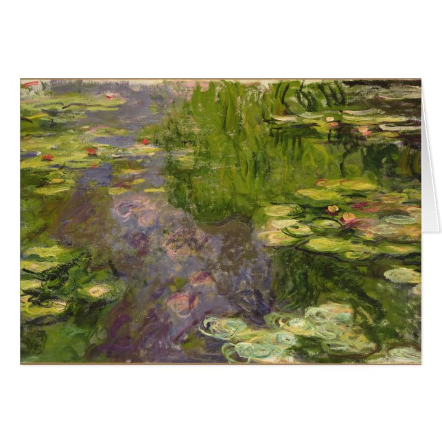 Claude Monet | WASSERLILIEN (Vorderseite (Horizontal))
