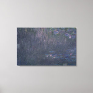 Claude Monet   Wasserlilien: Baumreflektionen Leinwanddruck