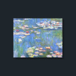 Claude Monet Wasserlilien - Digital verbessert Leinwanddruck<br><div class="desc">Diese klassische Reproduktion der schönen Kunst wurde digital weiterentwickelt,  um ihre beste Farbe und Details zu zeigen.</div>