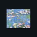 Claude Monet Wasserlilien - Digital verbessert Leinwanddruck<br><div class="desc">Diese klassische Reproduktion der schönen Kunst wurde digital weiterentwickelt,  um ihre beste Farbe und Details zu zeigen.</div>