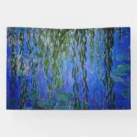 Claude Monet - Wasserlilien mit weinender Weide