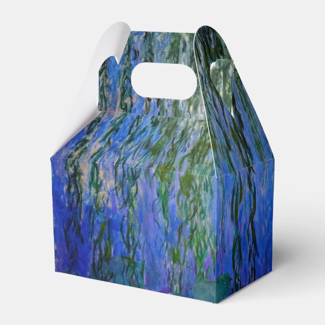 Claude Monet - Wasserlilien mit weinender Weide Geschenkschachtel (Vorderseite)