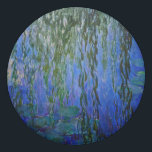 Claude Monet - Wasserlilien mit weinender Weide Radiergummi<br><div class="desc">Wasserhähne mit weinenden Weidenzweigen / Nympheas avec rameaux de saule von Claude Monet in den Jahren 1916-1919</div>
