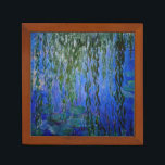 Claude Monet - Wasserlilien mit weinender Weide Stifthalter<br><div class="desc">Wasserhähne mit weinenden Weidenzweigen / Nympheas avec rameaux de saule von Claude Monet in den Jahren 1916-1919</div>