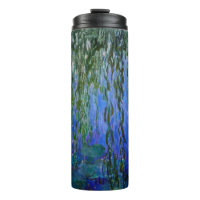 Claude Monet - Wasserlilien mit weinender Weide