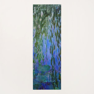 Claude Monet - Wasserlilien mit weinender Weide Yogamatte