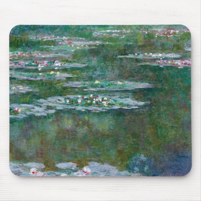 Claude Monet // Wasserlilien Mousepad (Vorne)