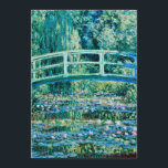Claude Monet - Wasserlilien und japanische Brücke<br><div class="desc">Claude Monet - Water Lilies and Japanese Bridge (1899)</div>