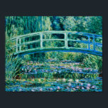 Claude Monet - Wasserlilien und japanische Brücke Poster<br><div class="desc">Claude Monet - Wasserlilien und japanische Brücke</div>