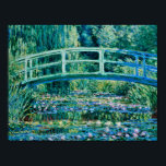 Claude Monet - Wasserlilien und japanische Brücke Poster<br><div class="desc">Claude Monet - Wasserlilien und japanische Brücke</div>