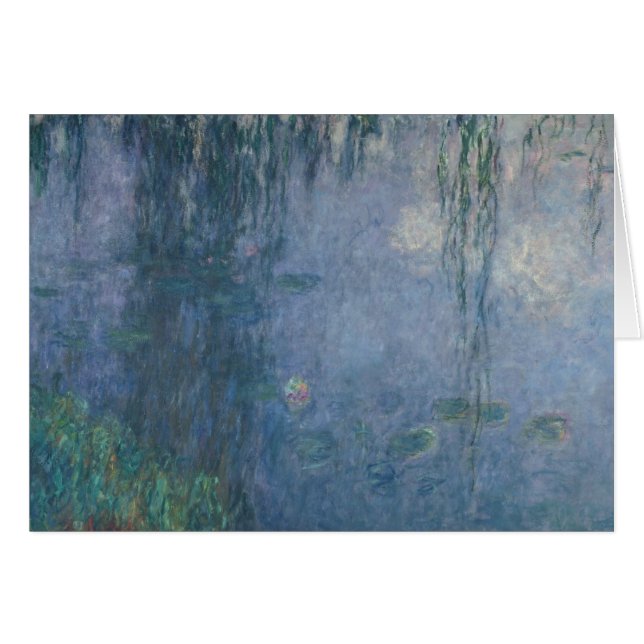 Claude Monet | Wasserlilien: Weeping Willows, 1914 (Vorderseite (Horizontal))