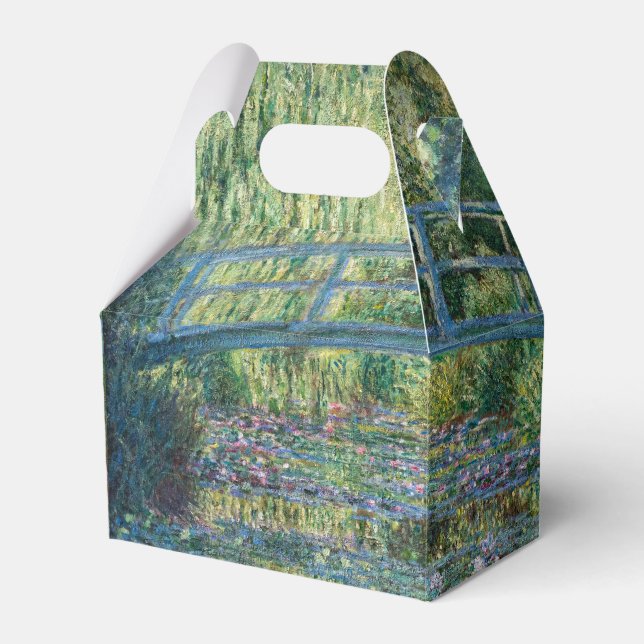 Claude Monet - Wasserliliensee, grüne Harmonie Geschenkschachtel (Vorderseite)