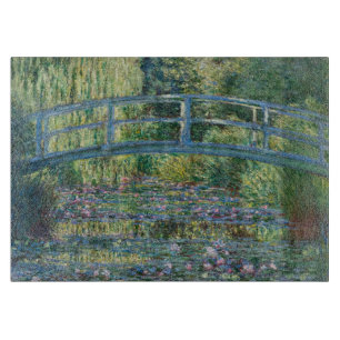 Claude Monet - Wasserliliensee, grüne Harmonie Schneidebrett