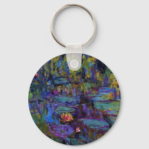 Claude Monet Water Lilien 1917 Schlüsselanhänger