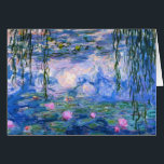 Claude Monet Water Lilien 1919<br><div class="desc">Titel: Water Lilies Artist: Claude Monet Jahr: 1919</div>