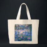 Claude Monet Water Lilien 1919 Jumbo Stoffbeutel<br><div class="desc">Titel: Water Lilies Artist: Claude Monet Jahr: 1919</div>