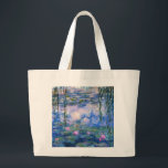 Claude Monet Water Lilien 1919 Jumbo Stoffbeutel<br><div class="desc">Titel: Water Lilies Artist: Claude Monet Jahr: 1919</div>