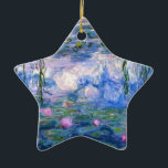Claude Monet Water Lilien 1919 Keramikornament<br><div class="desc">Titel: Water Lilies Artist: Claude Monet Jahr: 1919</div>