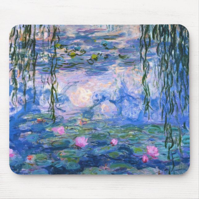 Claude Monet Water Lilien 1919 Mousepad (Vorne)