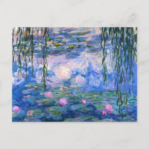 Claude Monet Water Lilien 1919 Postkarte