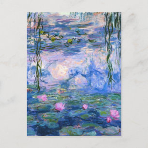 Claude Monet Water Lilien 1919 Postkarte