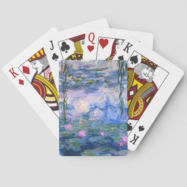 Claude Monet Water Lilien 1919 Spielkarten (Rückseite)