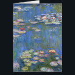 Claude Monet // Water Lilies<br><div class="desc">Water Lilies ist eine Reihe von etwa 250 Ölgemälden des französischen Impressionisten Claude Monet (1840-1926). Die Gemälde zeigen Monets Blumengarten in Giverny und standen im Mittelpunkt der künstlerischen Produktion Monets in den letzten dreißig Jahren seines Lebens.</div>