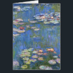 Claude Monet // Water Lilies<br><div class="desc">Water Lilies ist eine Reihe von etwa 250 Ölgemälden des französischen Impressionisten Claude Monet (1840-1926). Die Gemälde zeigen Monets Blumengarten in Giverny und standen im Mittelpunkt der künstlerischen Produktion Monets in den letzten dreißig Jahren seines Lebens.</div>