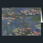 Claude Monet - Water Lilies<br><div class="desc">Water Lilies von Claude Monet, 1916. Claude Monet war Gründer der französischen Impressionistischen Malerei und der beständigste und produktivste Praktizierende der Philosophie der Bewegung, seine Wahrnehmungen vor der Natur zu äußern, vor allem, wie sie auf Landschaftsmalerei in der Luft angewandt werden. Der Begriff "Impressionismus" leitet sich aus dem Titel seines...</div>