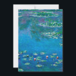 Claude Monet - Water Lilies 1906 Ankündigung<br><div class="desc">Claude Monet - Water Lilies 1906. Berühmte Kunstmalerei.</div>