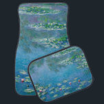 Claude Monet - Water Lilies 1906 Autofußmatte<br><div class="desc">Water Lilies (Nympheas) - Claude Monet,  Oil on Leinwand,  1906</div>