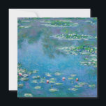 Claude Monet - Water Lilies 1906 Dankeskarte<br><div class="desc">Water Lilies (Nympheas) - Claude Monet,  Oil on Leinwand,  1906</div>