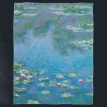 Claude Monet - Water Lilies 1906 Fleecedecke<br><div class="desc">Water Lilies (Nympheas) - Claude Monet,  Oil on Leinwand,  1906</div>