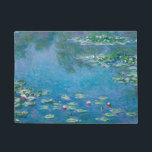 Claude Monet - Water Lilies 1906 Fußmatte<br><div class="desc">Water Lilies (Nympheas) - Claude Monet,  Oil on Leinwand,  1906</div>