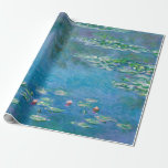 Claude Monet - Water Lilies 1906 Geschenkpapier<br><div class="desc">Water Lilies (Nympheas) - Claude Monet,  Oil on Leinwand,  1906</div>