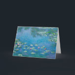 Claude Monet - Water Lilies 1906 Karte<br><div class="desc">Water Lilies (Nympheas) - Claude Monet,  Oil on Leinwand,  1906</div>