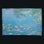 Claude Monet - Water Lilies 1906 Kissenbezug<br><div class="desc">Water Lilies (Nympheas) - Claude Monet,  Oil on Leinwand,  1906</div>