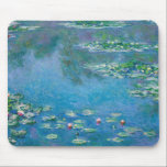 Claude Monet - Water Lilies 1906 Mousepad<br><div class="desc">Water Lilies (Nympheas) - Claude Monet, Oil on Leinwand, 1906</div>