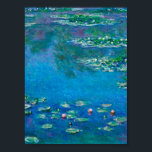 Claude Monet - Water Lilies 1906 Poster<br><div class="desc">Claude Monet - Water Lilies (1906). Berühmte Kunstmalerei.</div>