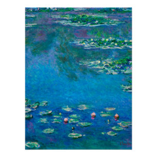 Claude Monet - Water Lilies 1906 Poster