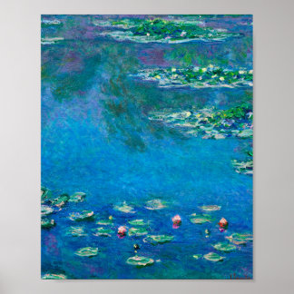 Claude Monet - Water Lilies 1906 Poster