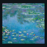 Claude Monet - Water Lilies 1906 Poster<br><div class="desc">Water Lilies (Nympheas) - Claude Monet, Oil on Leinwand, 1906</div>
