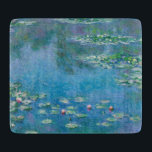 Claude Monet - Water Lilies 1906 Schneidebrett<br><div class="desc">Water Lilies (Nympheas) - Claude Monet,  Oil on Leinwand,  1906</div>