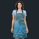 Claude Monet - Water Lilies 1906 Schürze<br><div class="desc">Water Lilies (Nympheas) - Claude Monet,  Oil on Leinwand,  1906</div>