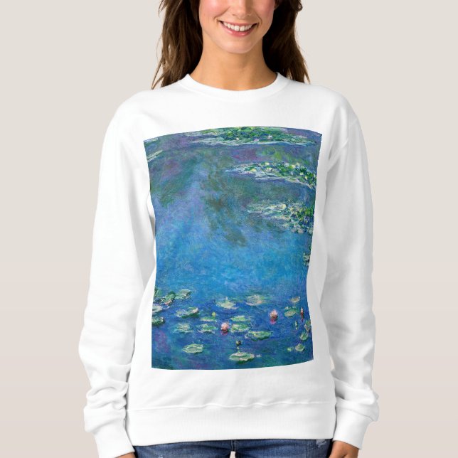 Claude Monet - Water Lilies 1906 Sweatshirt (Vorderseite)