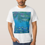 Claude Monet - Water Lilies 1906 T-Shirt<br><div class="desc">Claude Monet - Water Lilies (1906). Berühmte Kunstmalerei.</div>